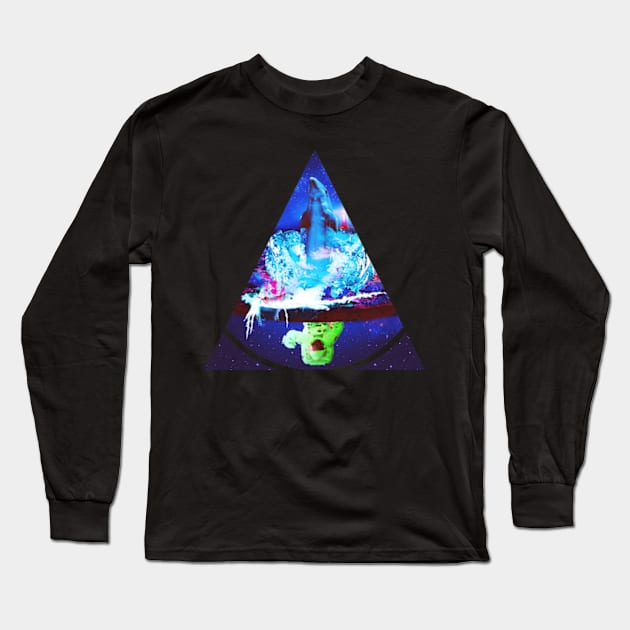 Flat earth Long Sleeve T-Shirt by Frajtgorski